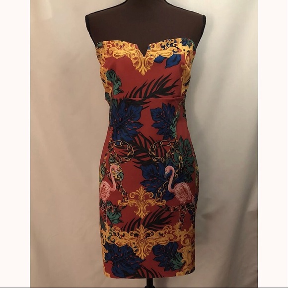 UO x Pomme Chan Donnie Strapless Mini Dress - Picture 4 of 8